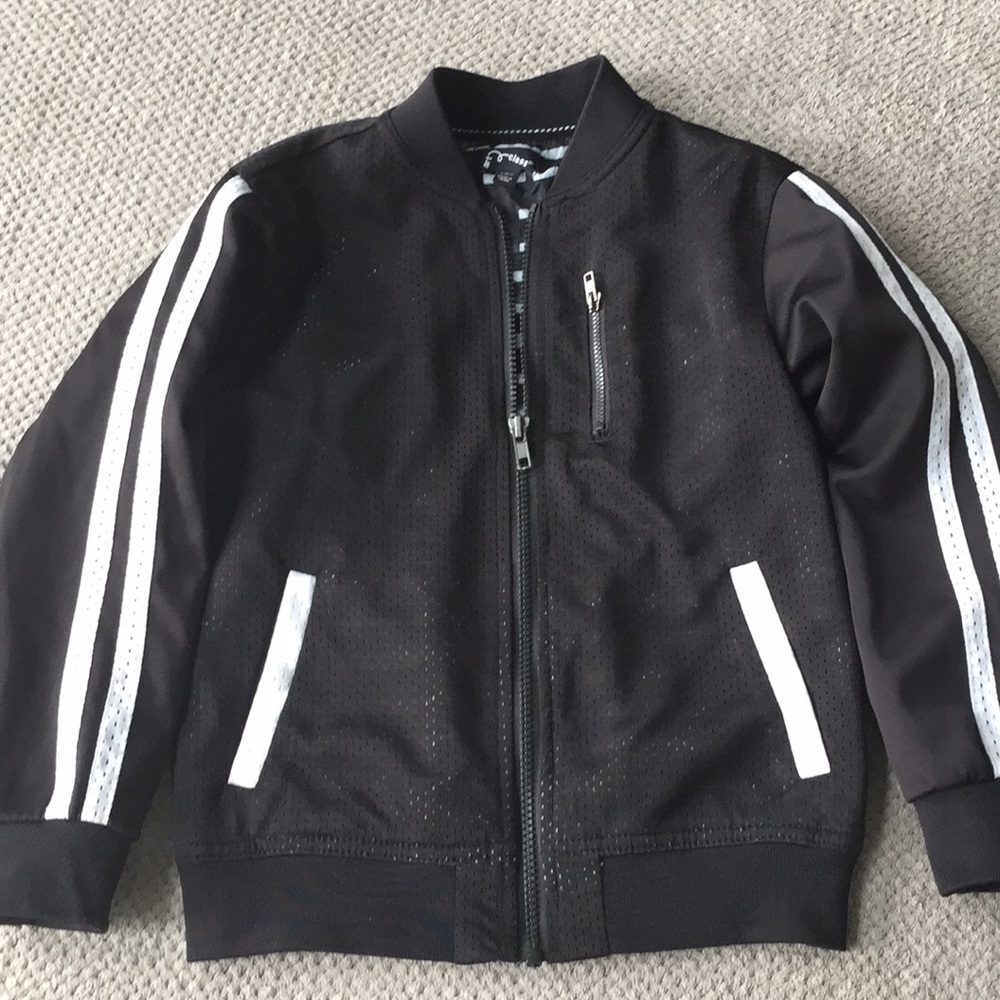 Black and white jacket